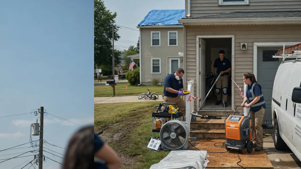 Water Damage Repair in Nanticoke, PA near me